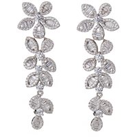 Orecchini Sovrani Donna in Argento Zirconia J6235